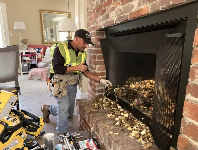 Safe screening installation by Cleveland Heights Chimney Sweep in Cleveland Heights, OH