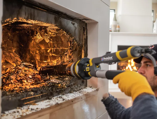 Professional chimney cleaning by Cleveland Heights Chimney Sweep in Cleveland Heights, OH