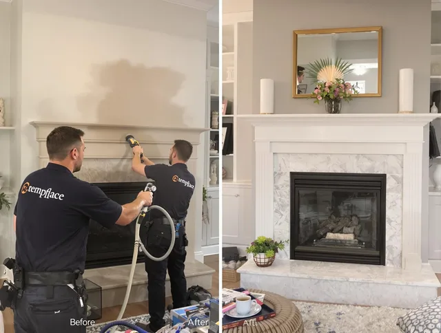 Professional soot removal by Cleveland Heights Chimney Sweep team in Cleveland Heights, OH